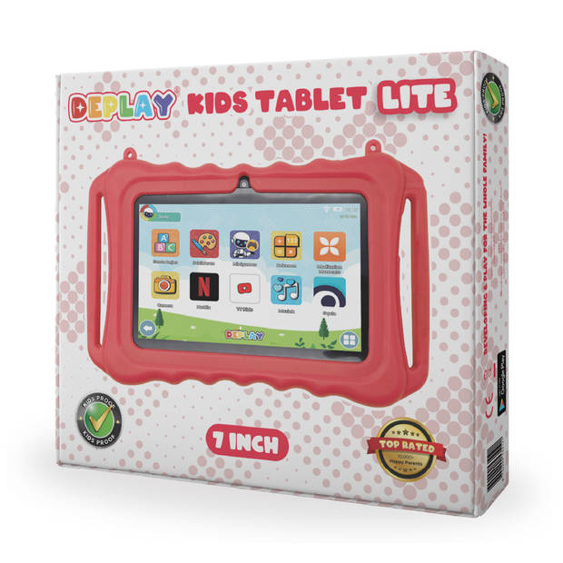 DEPLAY Kids Tablet LITE 7'' - Rood