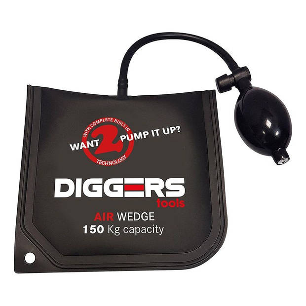 Diggers Air Wedge Montagekussen - Wiggen - Luchtkussen - max 140 kg