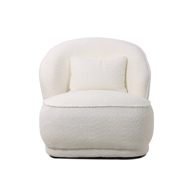 Giga Meubel - Fauteuil Bouclé - Beige - Fauteuil Marianne