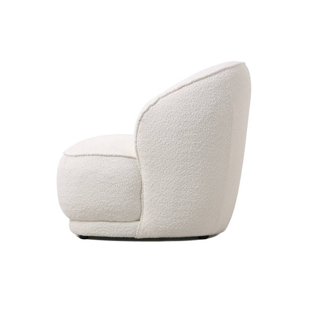 Giga Meubel - Fauteuil Bouclé - Beige - Fauteuil Marianne