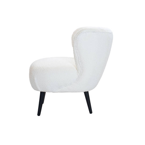 Giga Meubel - Fauteuil Bouclé - Beige - Fauteuil Pieter