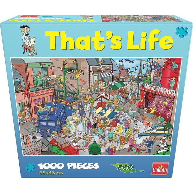 Goliath That's Life Puzzel - Parijs - Puzzel 1000 puzzelstukjes