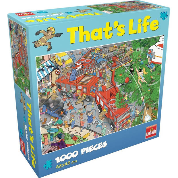 Goliath That's Life Puzzel - Brandweer - Puzzel 1000 stukjes