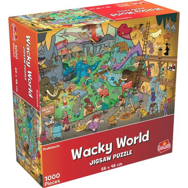 Goliath Wacky World Prehistoric Puzzel 1000 stukjes