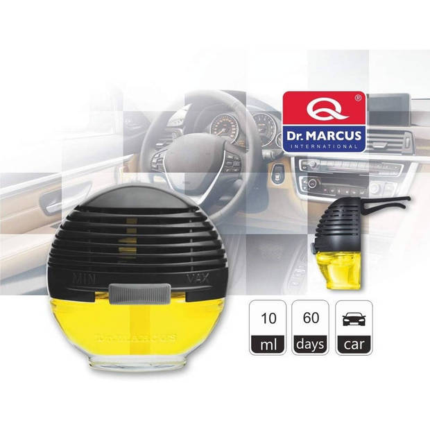 Dr. Marcus Senso Regulated auto luchtverfrisser New Car - 10 ml tot 60 dagen geur