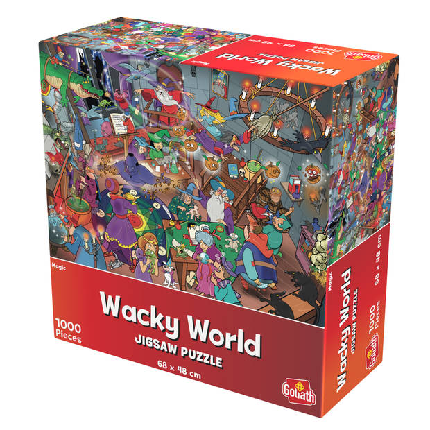 Goliath Wacky World Magic Puzzel - 1000 stukjes 68x48cm