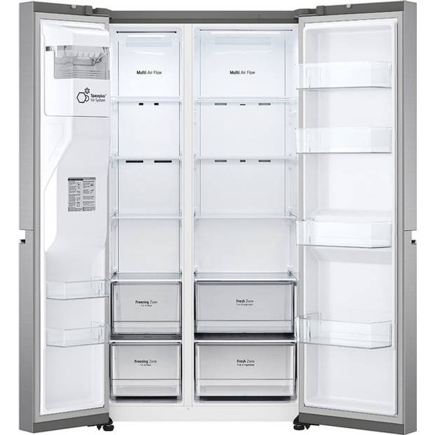 LG GSLV70PZTD Amerikaanse koelkast met DoorCooling+ - 635L - Water- & ijsdispenser - Inverter Linear Compressor