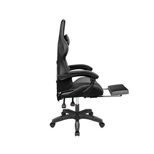 Krüger&Matz GX-150 game stoel - gaming chair - gamingstoel - zwart / grijs