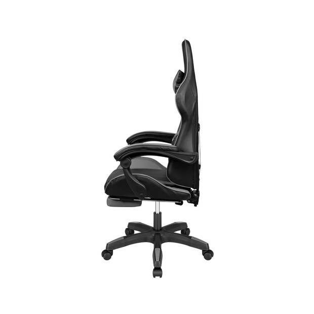 Krüger&Matz GX-150 game stoel - gaming chair - gamingstoel - zwart / grijs