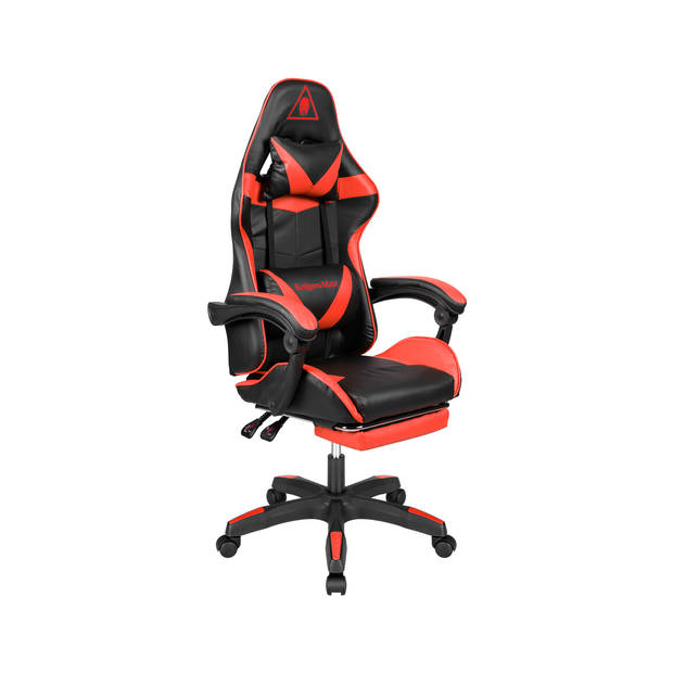 Krüger&Matz GX-150 game stoel - gaming chair - gamingstoel - zwart / rood