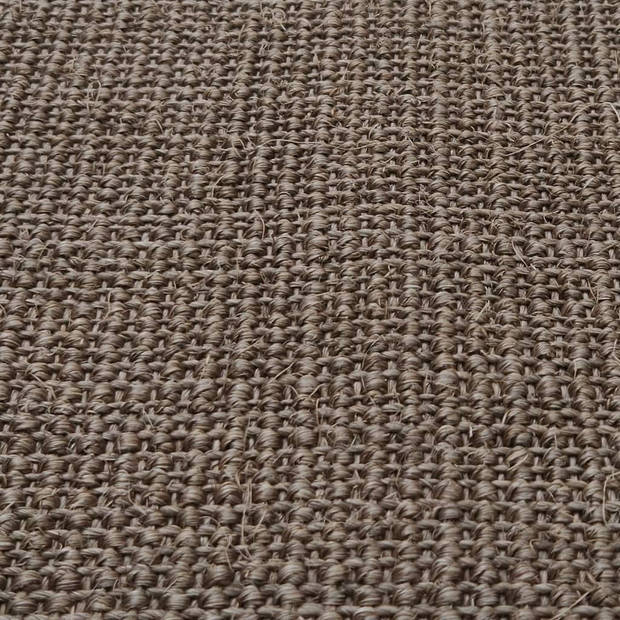 vidaXL Vloerkleed 66x150 cm natuurlijk sisal bruin