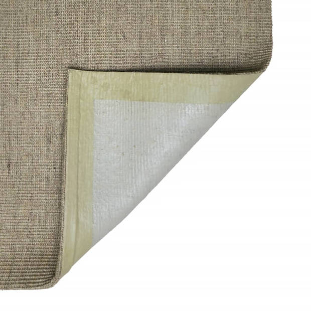 The Living Store Sisal Kleed - 80 x 200 cm - duurzaam sisal - meerdere toepassingen - anti-sliponderkant