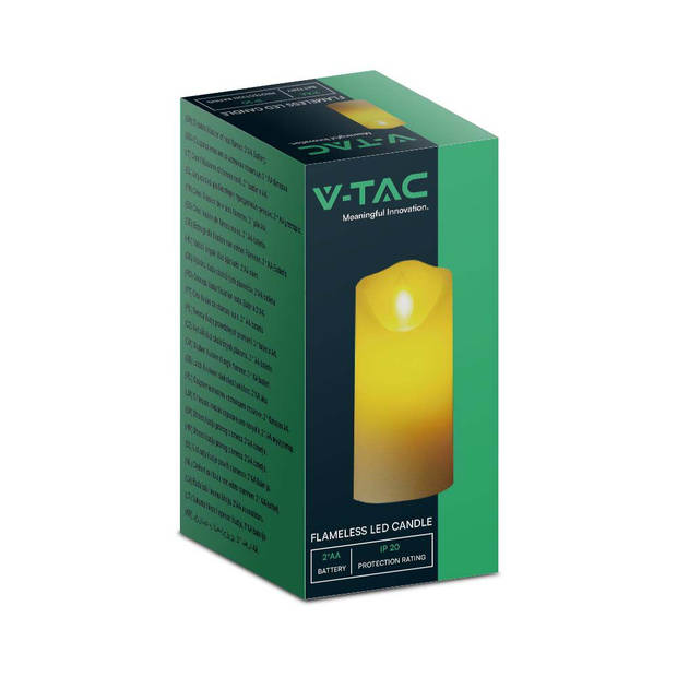 V-TAC VT-7568-125 Designlampen - Vlamloze kaarslampen - IP20 - 2700K - Modelnr: - VT-7568-125