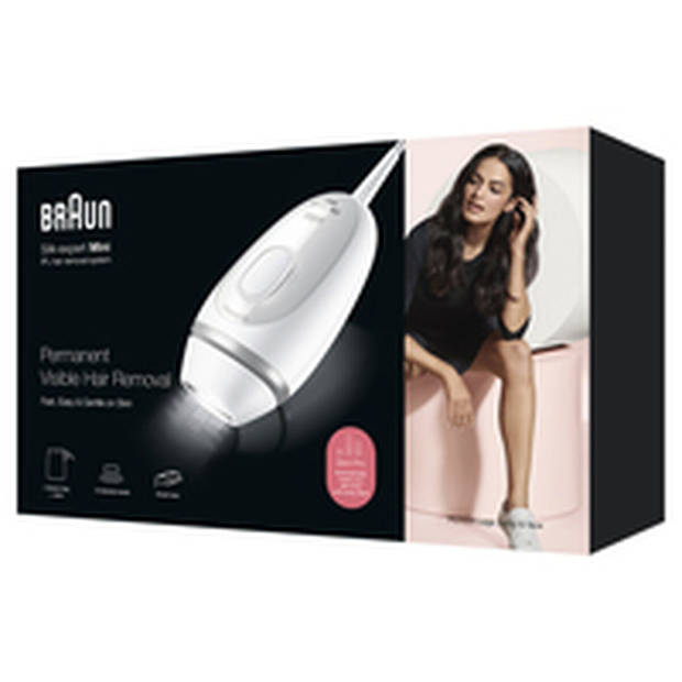 Epilator met pulserend licht en toebehoren Braun Silk-expert Mini PL1124