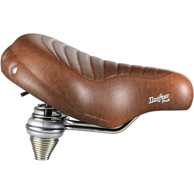 Selle Royal Drifter Plus Fietszadel met Royalgel Unisex Bruin