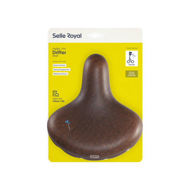 Selle Royal Drifter Small zadel unisex bruin