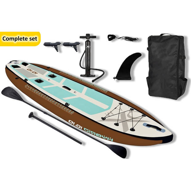 XQMAX 330 Opblaasbare Sup board Stand Up Paddle Board vissen Sup Board
