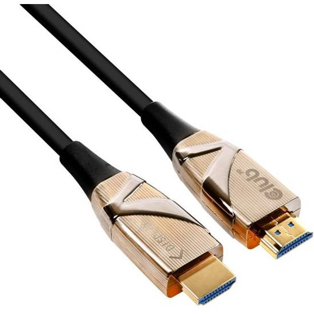 CLUB3D HDMI 2.0 UHD Active Optical Kabel HDR 4K 60Hz M/M 30 meter - club3D HDMI Aansluitkabel 30 meter Vlambestendig,