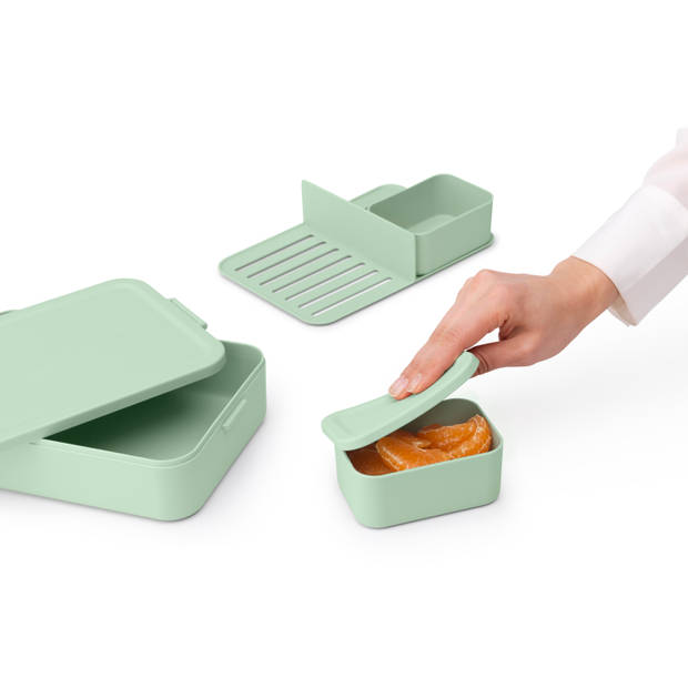 Brabantia Make & Take Bento lunchbox large, kunststof - Jade Green