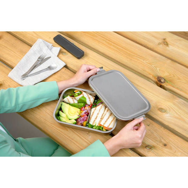 Brabantia Make & Take lunchbox large - RVS
