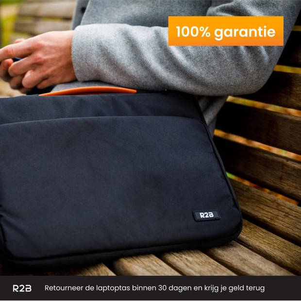 R2B Laptoptas 14 inch geschikt voor Laptops en Tablets - Laptoptas & Heren - Laptophoes 14 inch - Laptoptassen