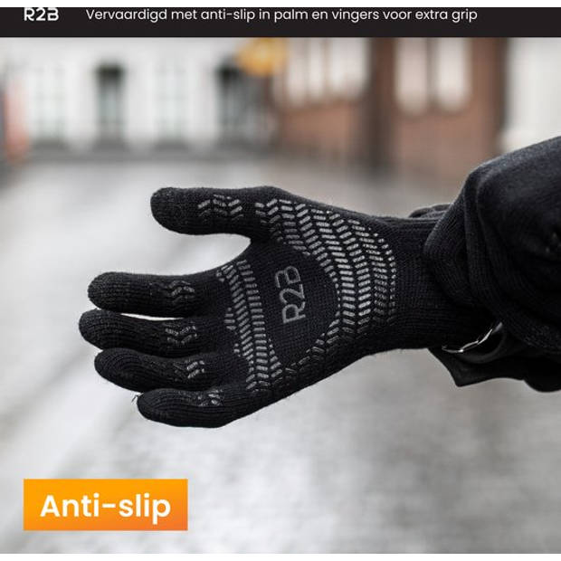 R2B® Touchscreen Handschoenen Winter Heren - Handschoenen Winter Dames - Maat S - Scooter / Fiets -Model Antwerpen