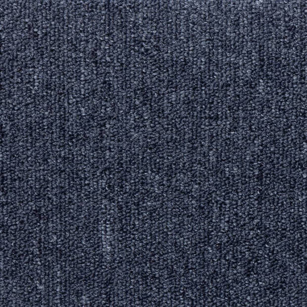 vidaXL Trapmatten 15 st 65x21x4 cm grijs en blauw