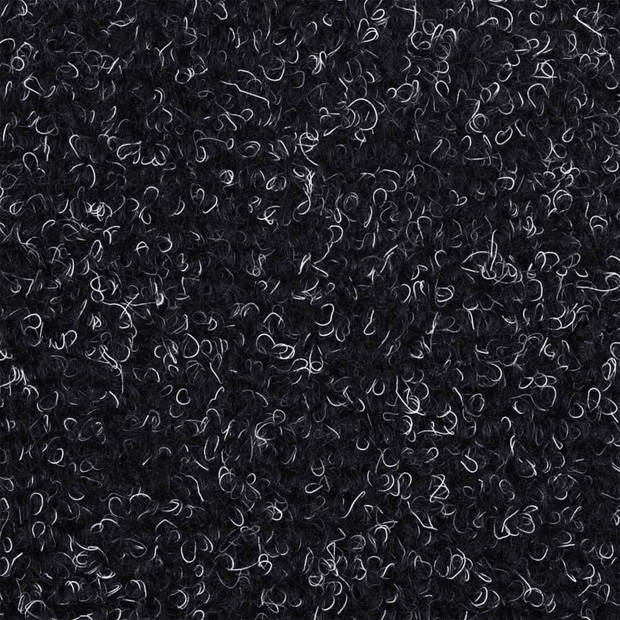 vidaXL Trapmatten zelfklevend 5 st 65x21x4 cm naaldvilt zwart