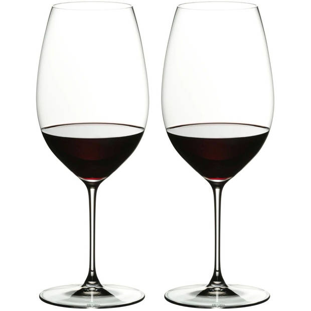 Riedel Rode Wijnglazen Veritas - New World Shiraz - 2 stuks