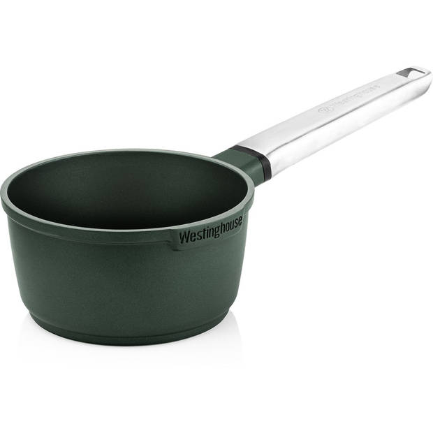 Westinghouse Pannenset - Performance Series Koekenpan 24cm + Koekenpan 28cm + Steelpan 18cm - Groen