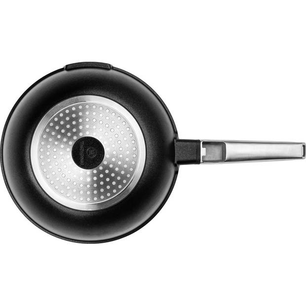 Westinghouse Pannenset Performance (Wokpan + Grillpan) ø 28 cm - Zwart - Inductie en alle andere warmtebronnen