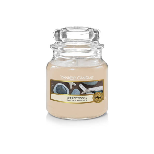 Yankee Candle Geurkaars Small Seaside Woods - 9 cm / ø 6 cm