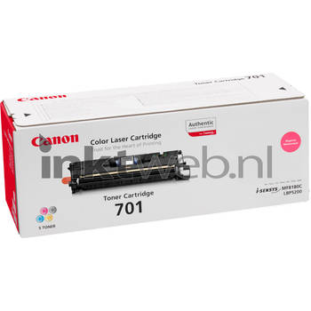 Canon 701 magenta toner