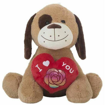 Knuffel Amour Hart Hond