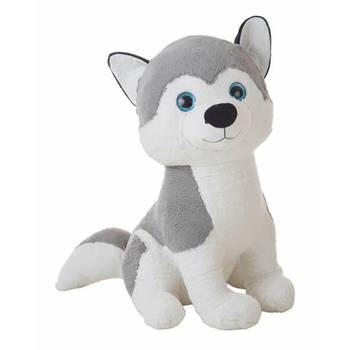 Knuffel Ron Husky 90 cm