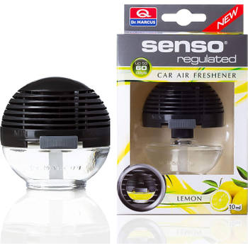 Dr. Marcus Senso Regulated auto luchtverfrisser Lemon - 10 ml tot 60 dagen geur
