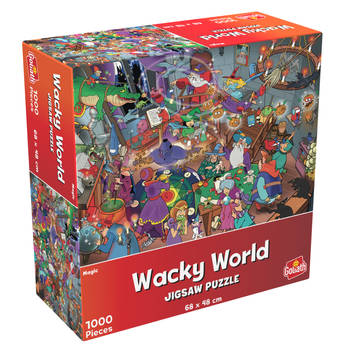 Goliath Wacky World Magic Puzzel - 1000 stukjes 68x48cm