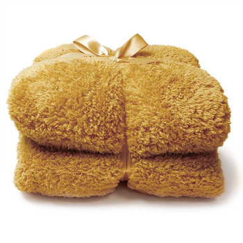 Unique Living - Plaid Teddy - 150x200cm - Honey