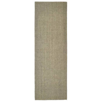 vidaXL Sisalmat voor krabpaal 66x200 cm taupe