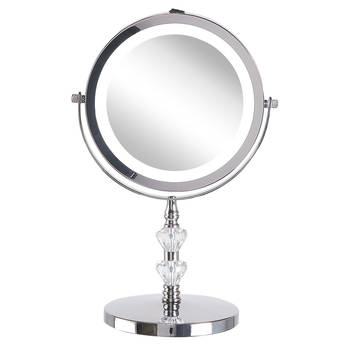 Beliani LAON - Make-up spiegel-Zilver-IJzer