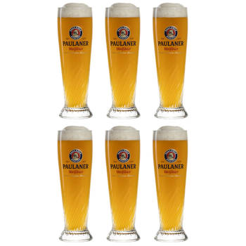 Paulaner Bierglazen Weizen - 300 ml - 6 stuks