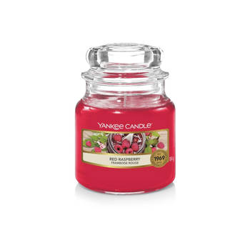 Yankee Candle Geurkaars Small Red Raspberry - 9 cm / ø 6 cm