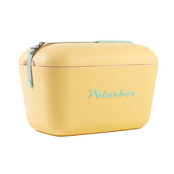 Polarbox Koelbox met Schouderband - Geel - 20 liter