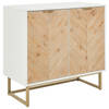 Beliani ALASKA - Sideboard-Wit-MDF