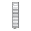 Badkamerradiator Sahara 400x1800 mm chroom recht met middenaansluiting