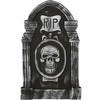 Horror kerkhof decoratie grafsteen RIP - 50 x 30 cm - Halloween - Feestdecoratievoorwerp