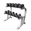 Gorilla Sports dumbellrack met 90 kg dumbellset - 1 dumbell standaard - 10