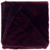 Unique Living - Plaid Klaas - 150x200cm - Dark Purple