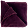 Unique Living - Plaid Claudi - 130x160cm - Dark Purple