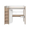 Parisot High Bed Combined Mezzanine Enfant - Back and White Decor - Bredding Inclusief - 90 x 200 cm